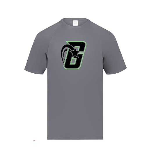 [2790.059.S-LOGO2] Men's Smooth Sport T-Shirt (Adult S, Gray, Logo 2)
