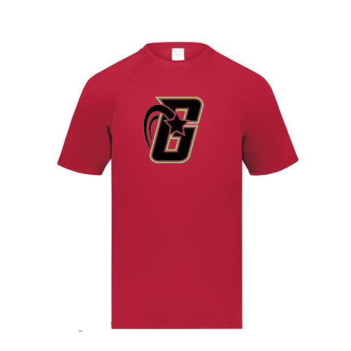 [2790.083.S-LOGO2] Men's Smooth Sport T-Shirt (Adult S, Red, Logo 2)