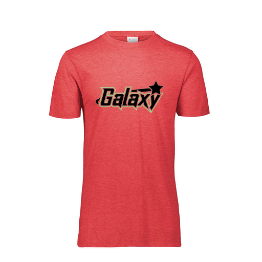 [FTSCUBRD-YS-LOGO1] Decker Youth Tri-Blend T-Shirt - Short Sleeve (Youth S, Red, Logo 1)