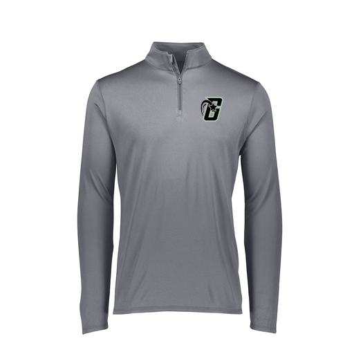 [FTLQFLGY-FAXS-LOGO2] Decker Women's Flex-Lite 1/4 Zip Shirt (Female Adult XS, Gray, Logo 2)
