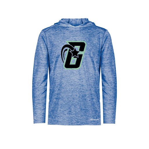 [FOLHCGRY-AS-LOGO2] Decker Men's Charge Hoodie (Adult S, Royal, Logo 2)