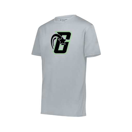 [222818.099.S-LOGO2] Men's Movement Dri Fit Shirt (Adult S, Silver, Logo 2)