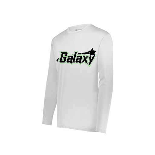 [222822.005.XS-LOGO1] Men's LS Smooth Sport Shirt (Adult XS, White, Logo 1)