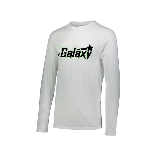 [FTLCUBWH-AXS-LOGO1] Decker Men's Tri-Blend T-Shirt - Long Sleeve (Adult XS, White, Logo 1)