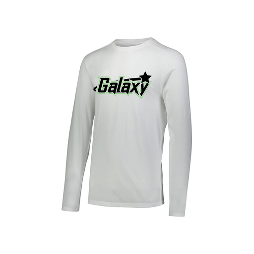 [3076.005.S-LOGO1] Youth LS Ultra-blend T-Shirt (Youth S, White, Logo 1)
