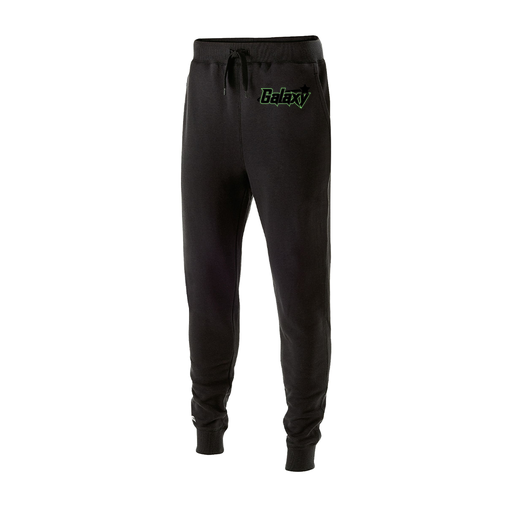 [229648.080.S-LOGO1] Youth 60/40 Fleece Jogger (Youth S, Black, Logo 1)